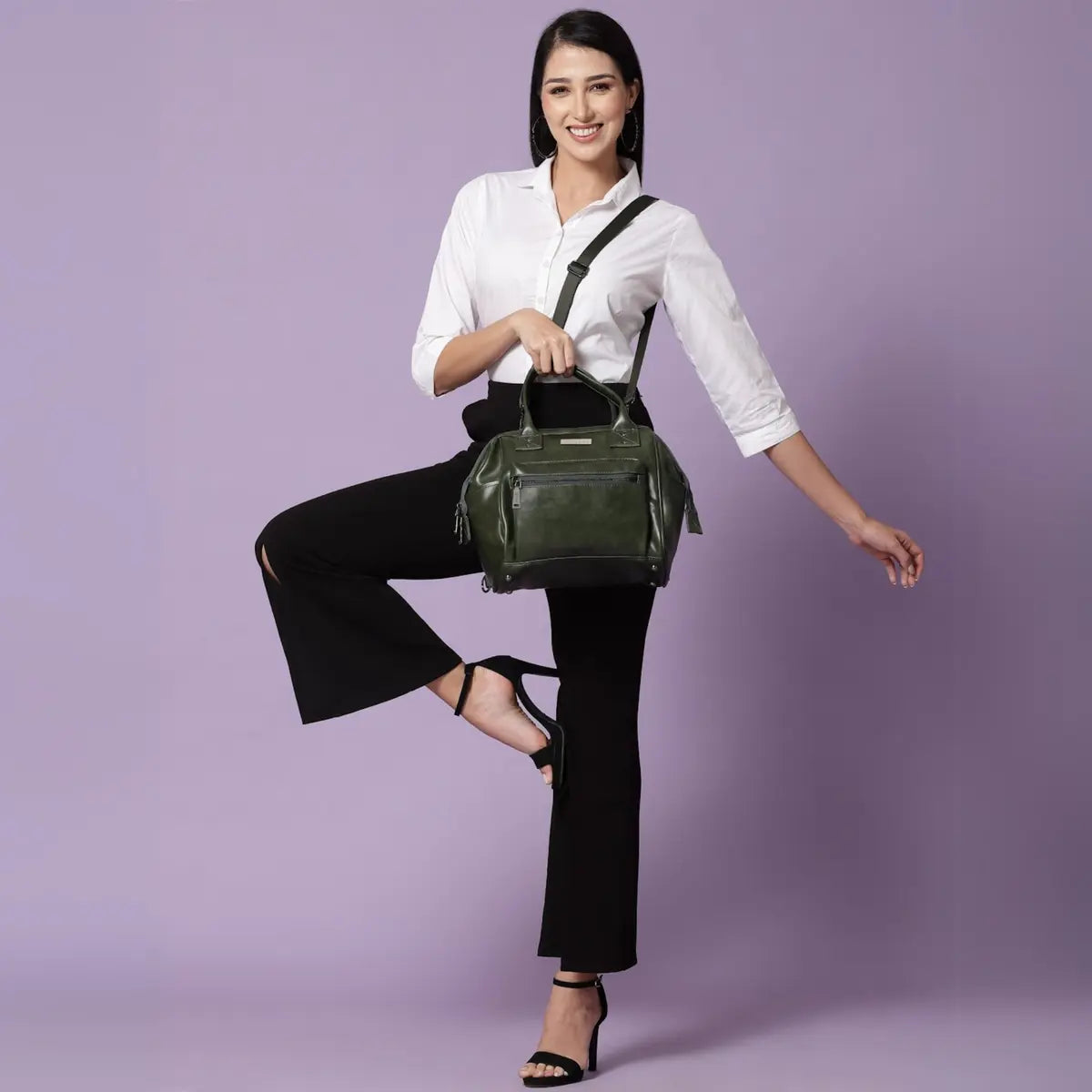 Timeless Trinity 3 in 1 Bag - Olive Green