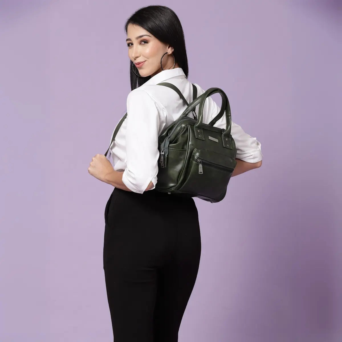 Timeless Trinity 3 in 1 Bag - Olive Green