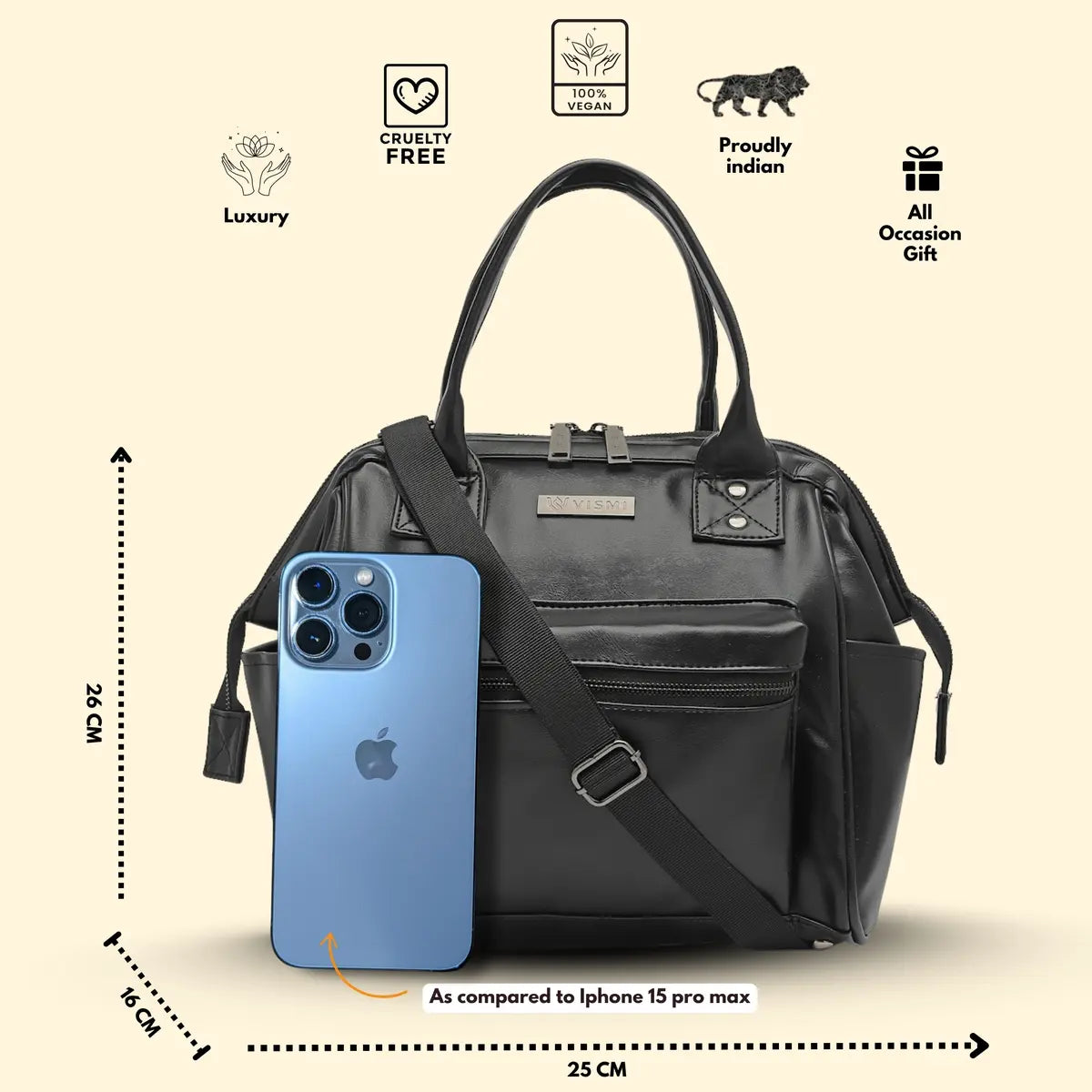 Timeless Trinity 3 in 1 Bag - Black