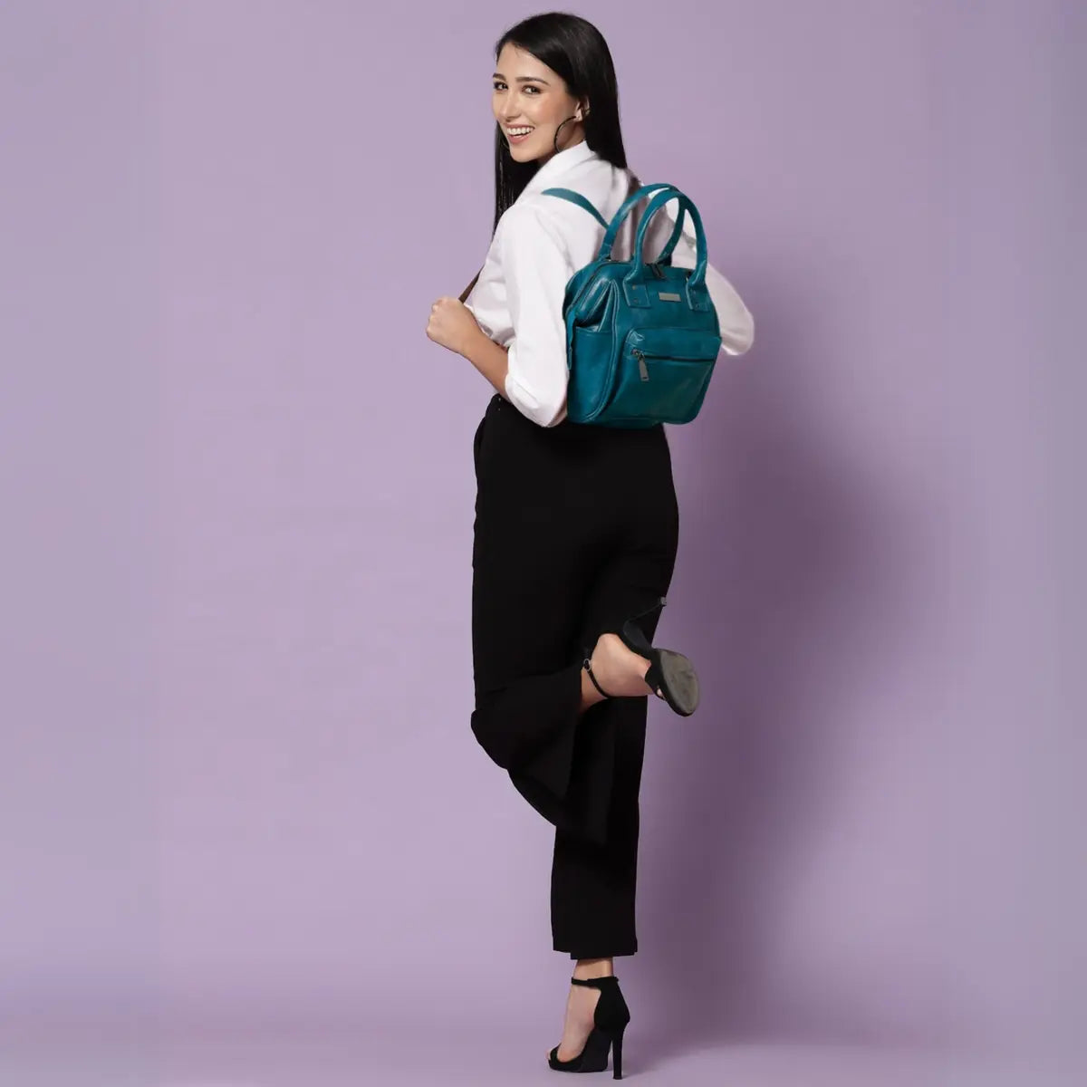 Timeless Trinity 3 in 1 Bag - Teal blue