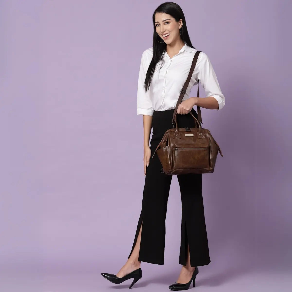 Timeless Trinity 3 in 1 Bag - Coffee Brown