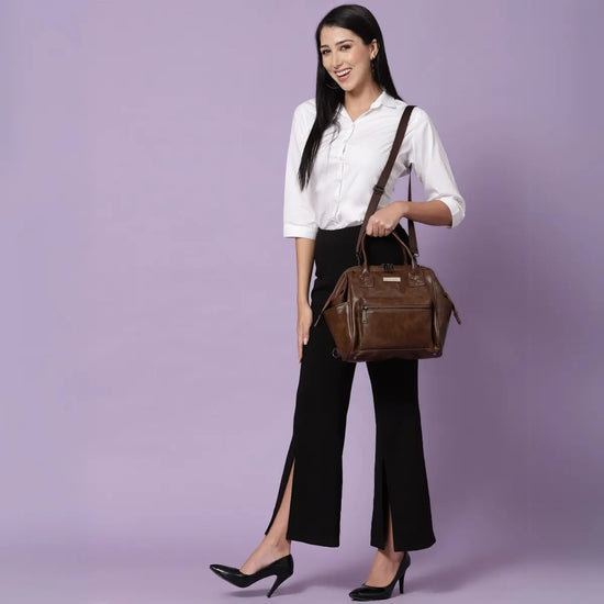 Timeless Trinity 3 in 1 Bag - Coffee Brown