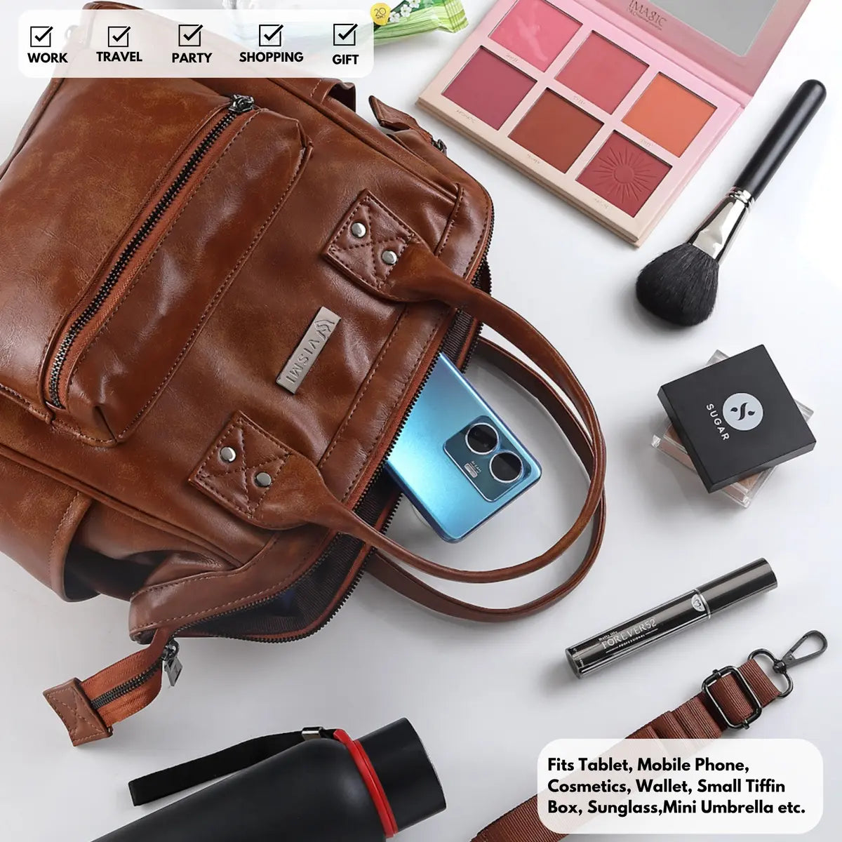 Timeless Trinity 3 in 1 Bag - Tan