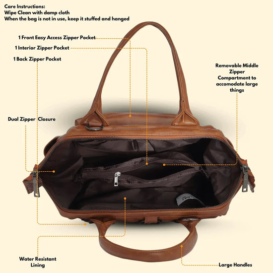 Timeless Trinity 3 in 1 Bag - Tan