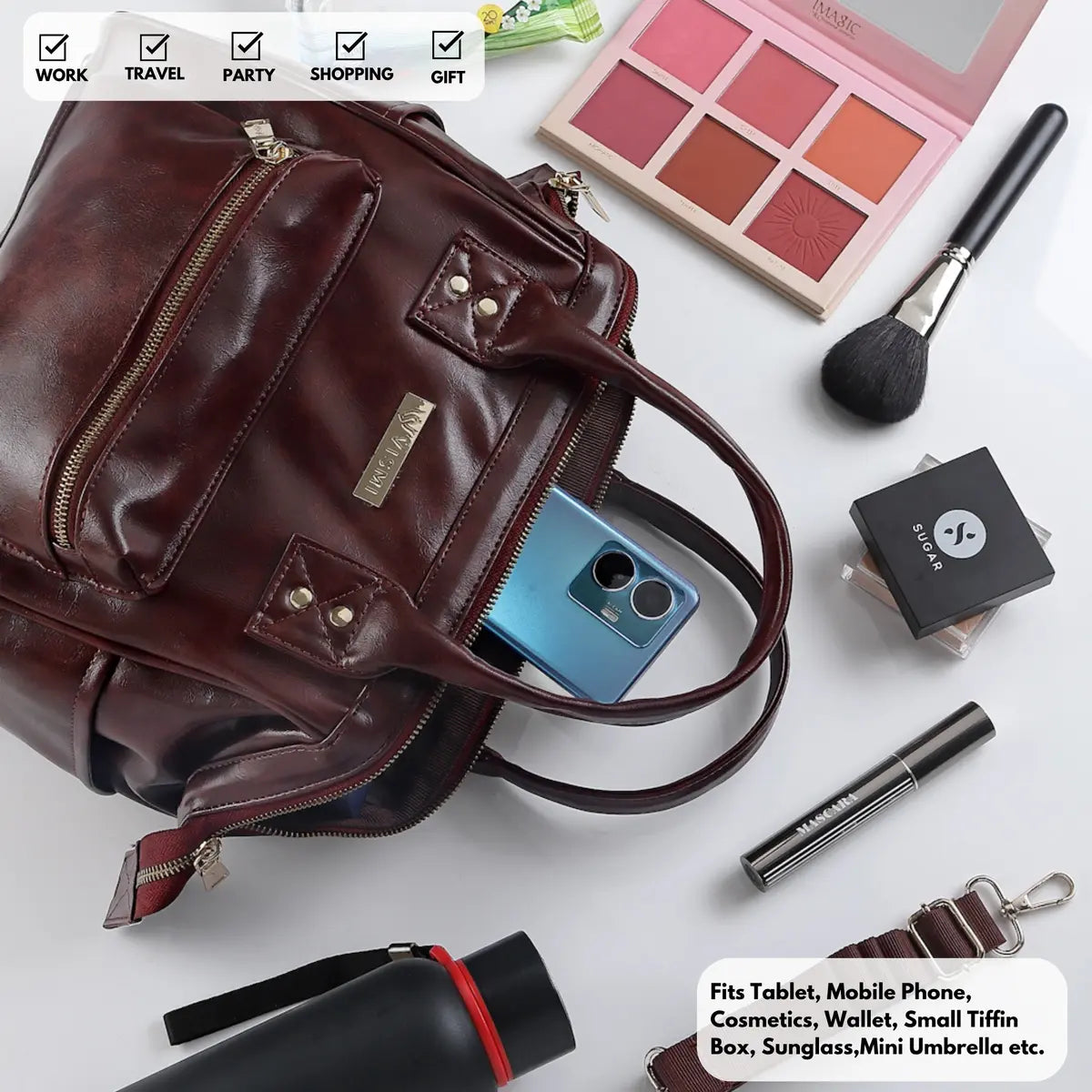 Timeless Trinity 3 in 1 Bag - Wine