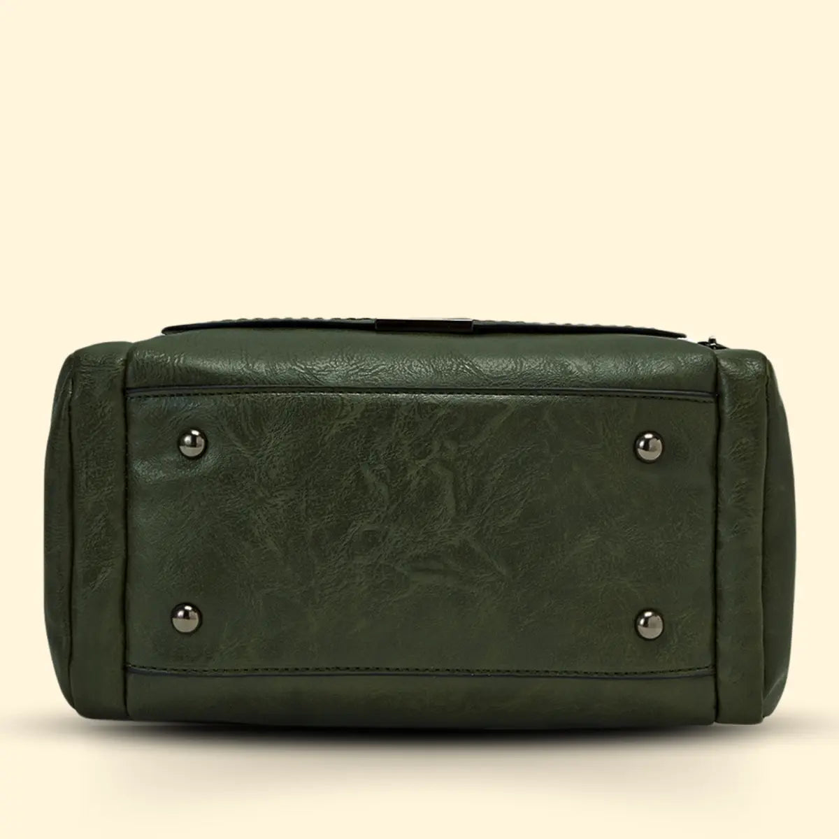 Timeless Mystique Satchel Handbag - Olive Green