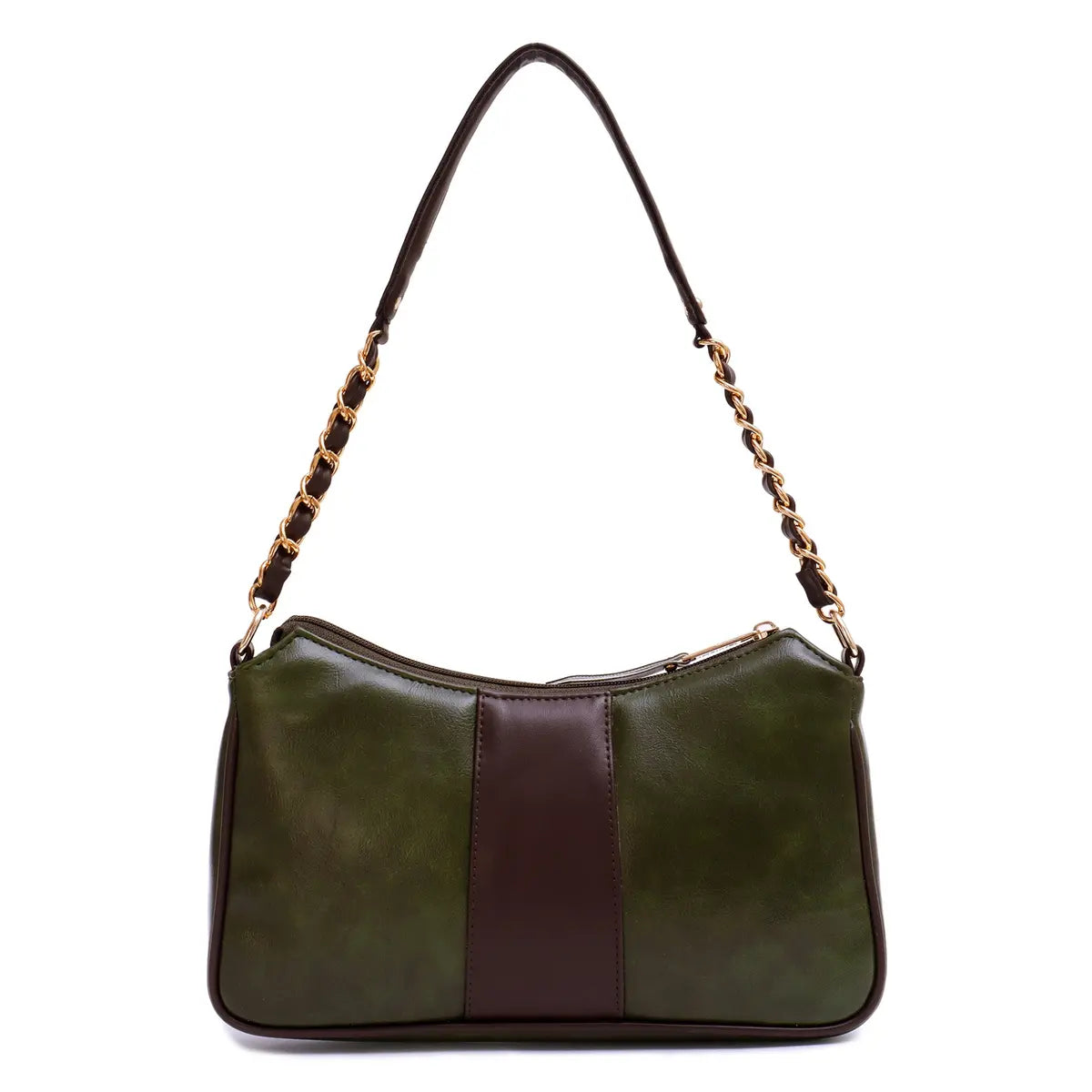 Timeless Glam Evening Bag - Olive Green