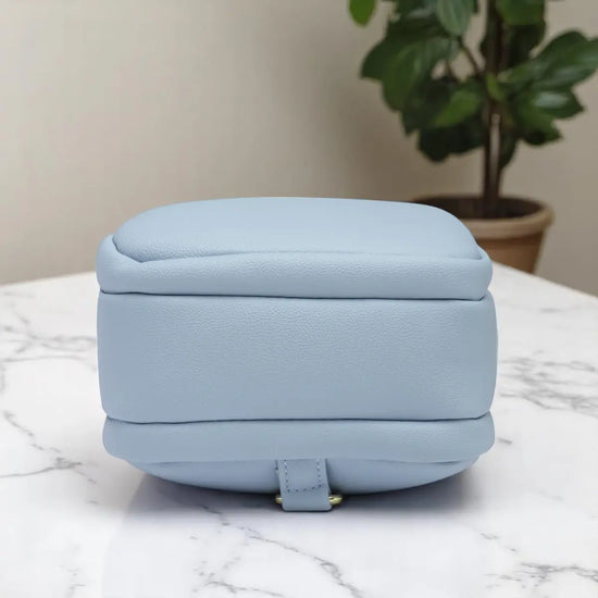 Stylish Sling Crossbody Handbag- Sky Blue