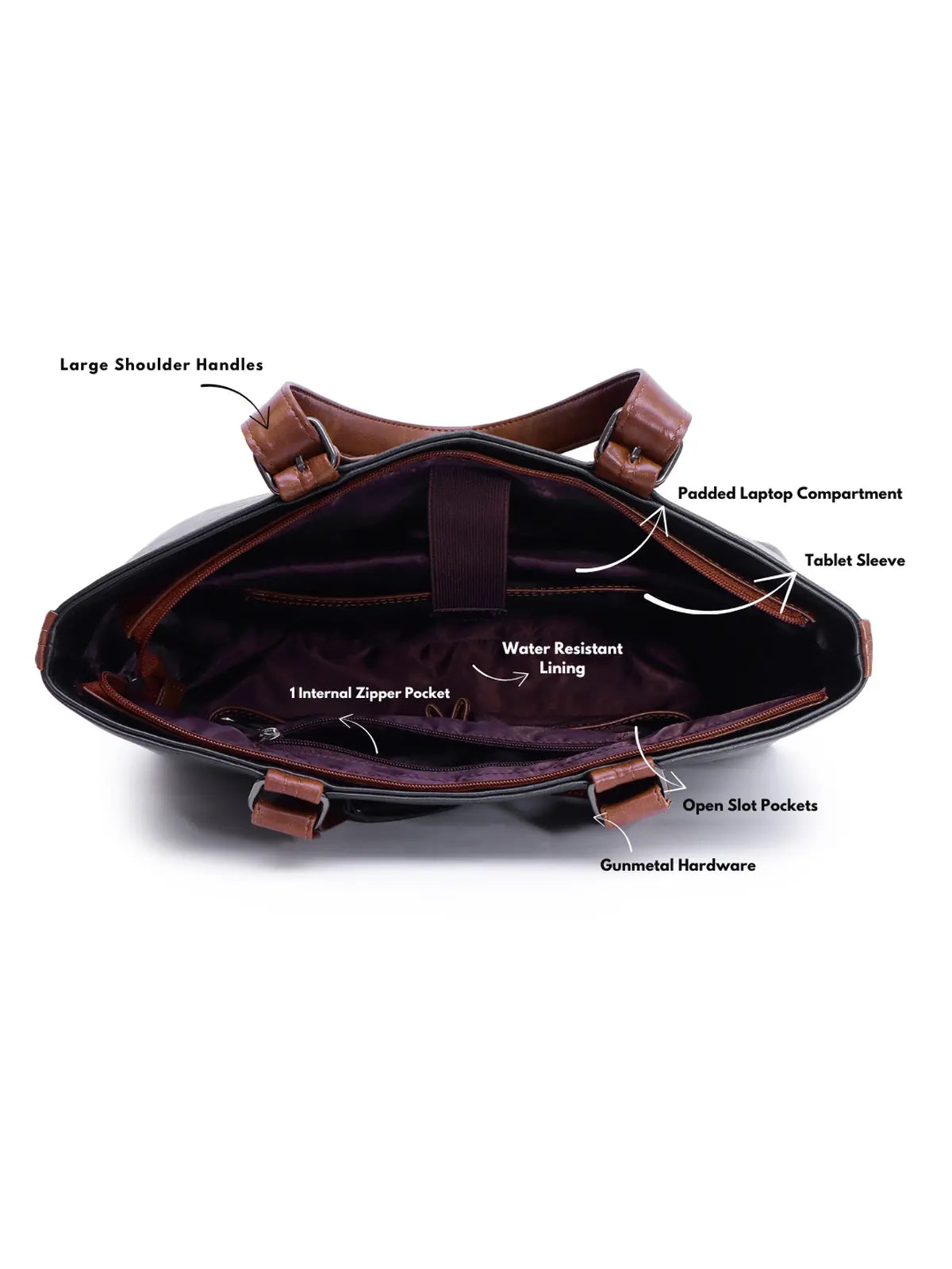 Timeless Classic Work Tote Bag - Black