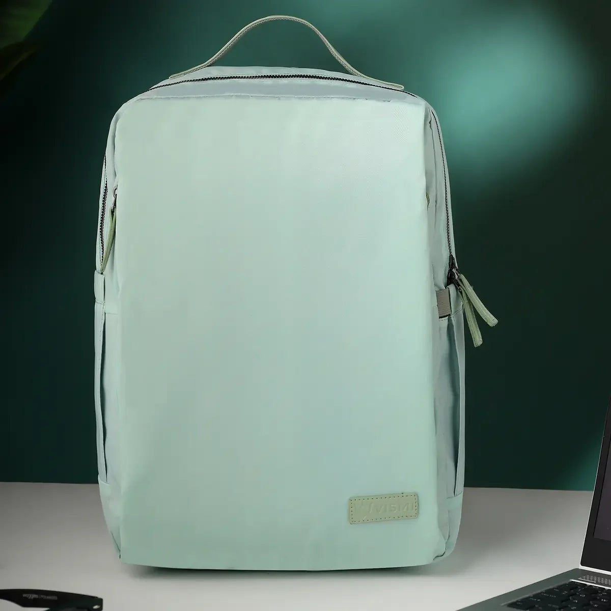 Everyday-Essentials-Sea-Green-Travel-Laptop-Backpack–Stylish-Office-College-Bag