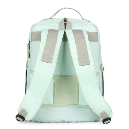Trendy-Sea-Green-Travel-Laptop-Backpack–Everyday-Essentials-College-School-Bag
