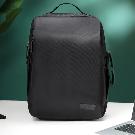 Everyday-Essentials-Black-Travel-Laptop-Backpack–Stylish-Office-College-Bag