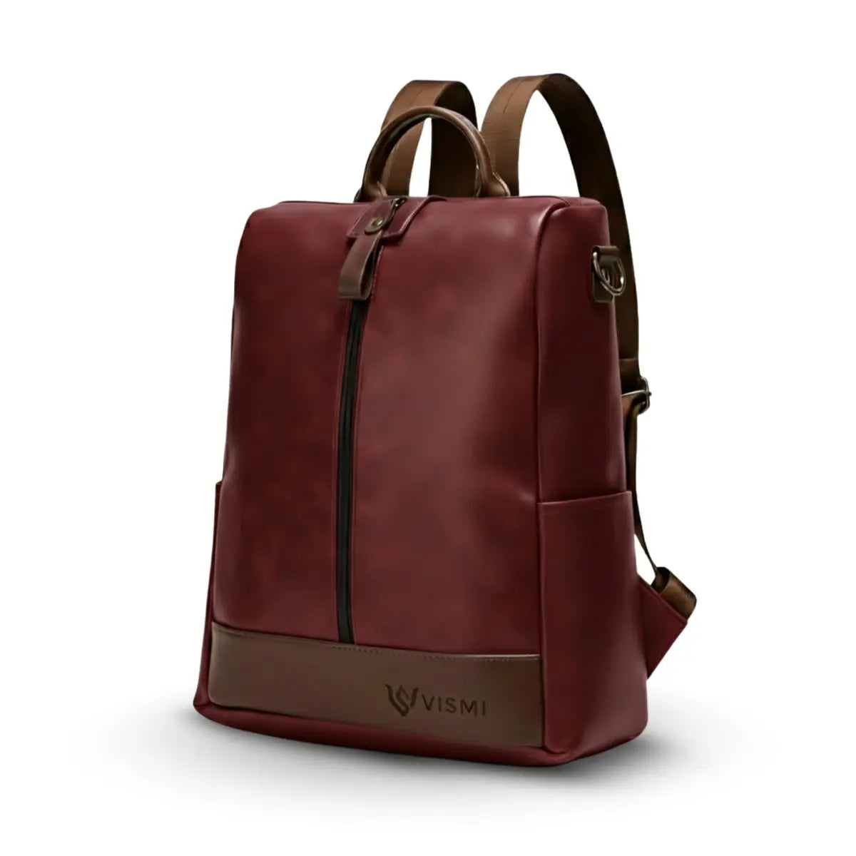 Timeless Aura Women Backpack Handbag - Wine