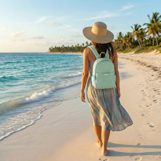 Everyday Essentials Women Backpack - Turquoise