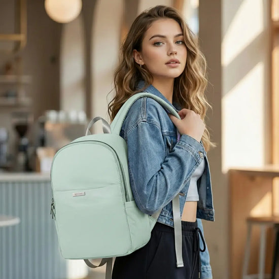 Everyday Essentials Women Backpack - Turquoise