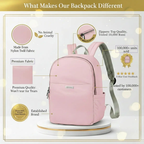 Everyday Essentials Women Backpack - Pink