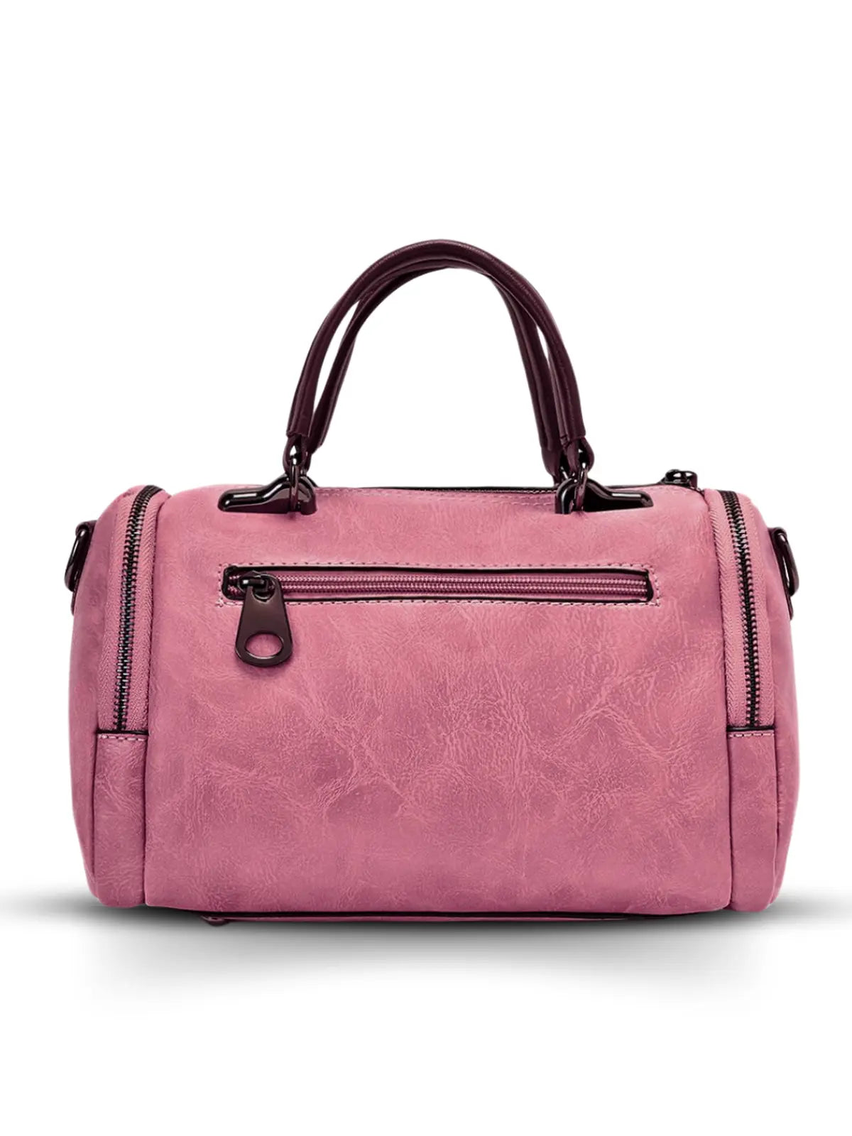 Timeless Mystique Satchel Handbag - Blush Pink