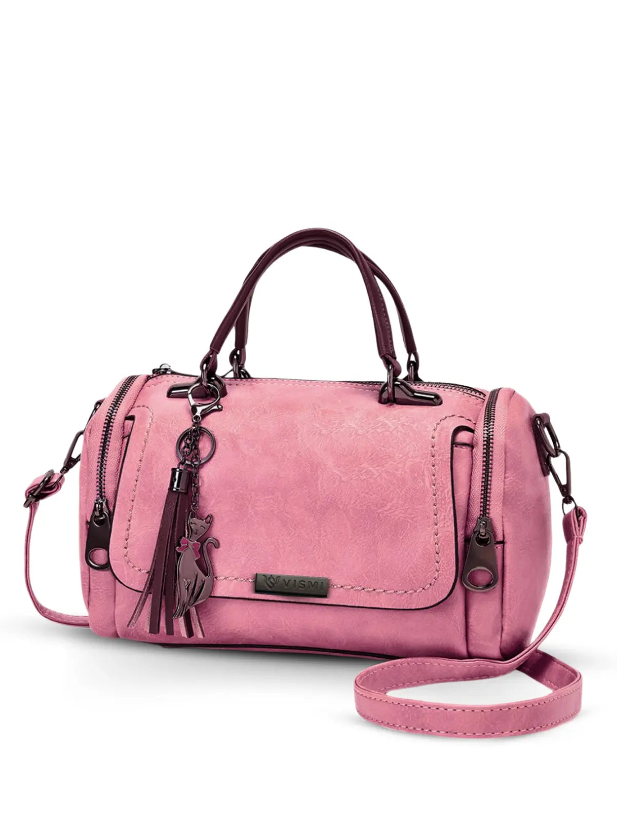 Timeless Mystique Satchel Handbag - Blush Pink