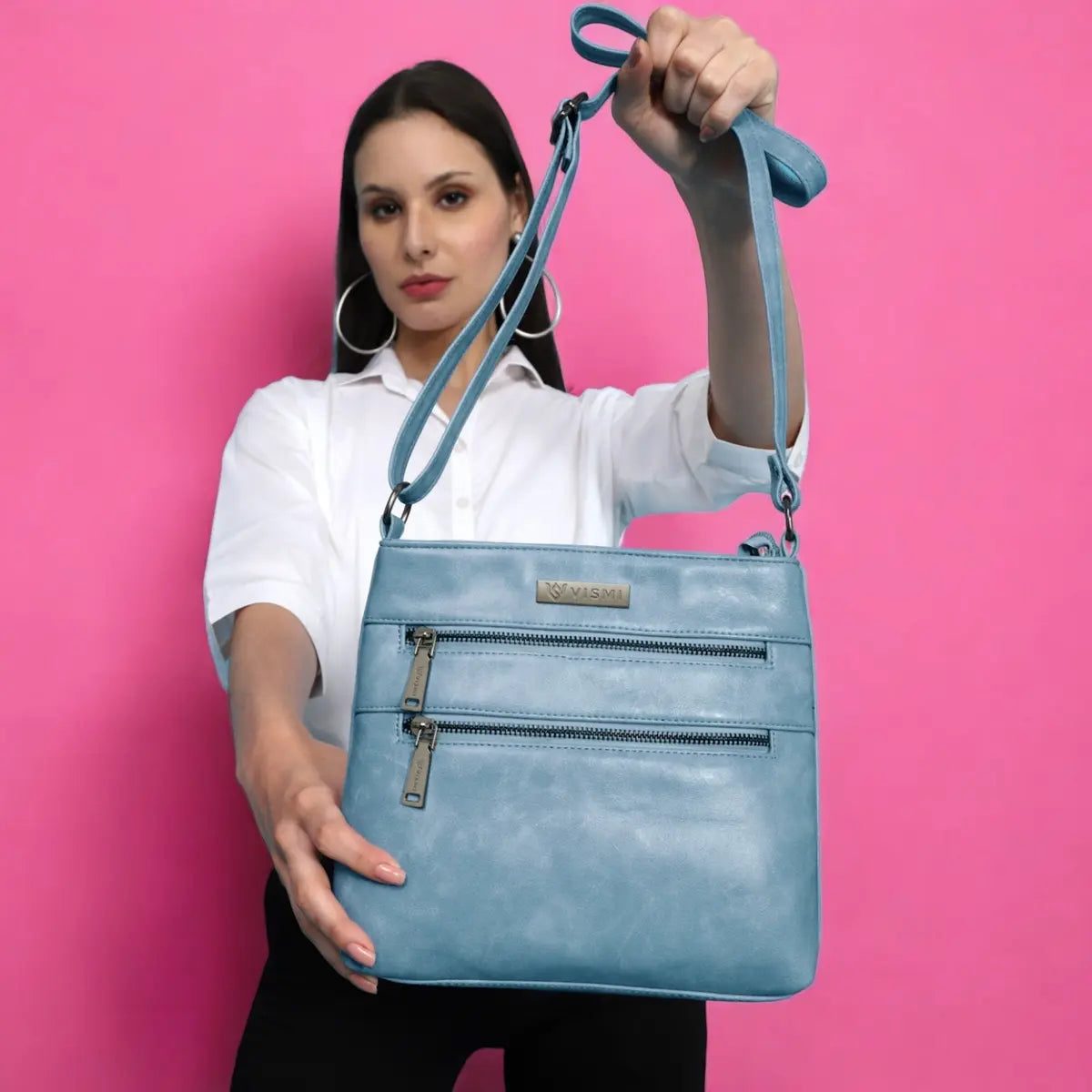 Timeless Versa Women's Sling Bag - Sky Blue