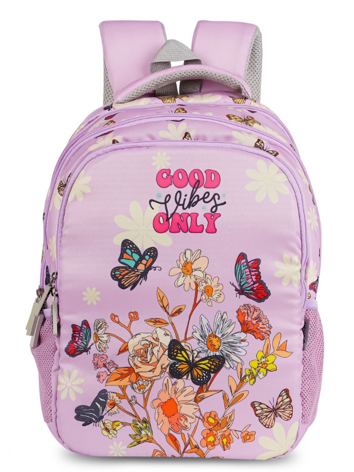 Customized Floral School Bags Backpacks for 5 to 9 Years Kids Boys Girls Gifts 16 inches