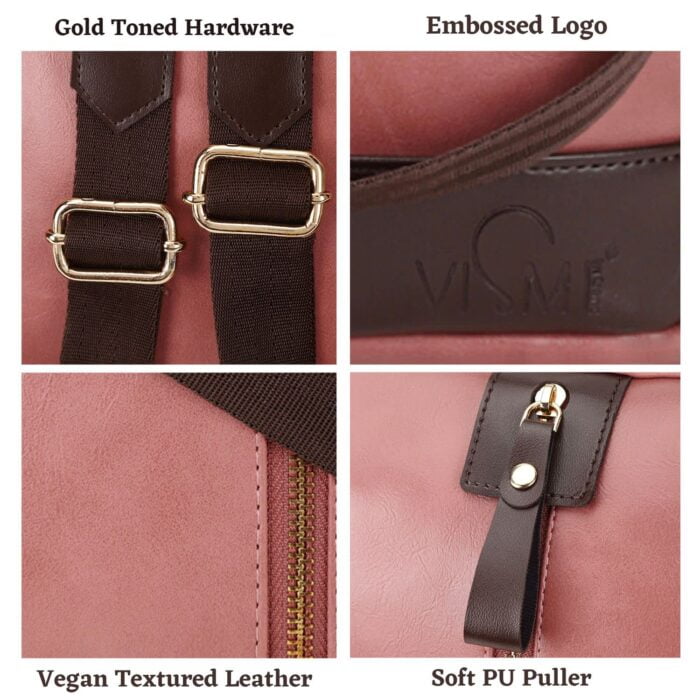 Vegan Leather Backpacks For women