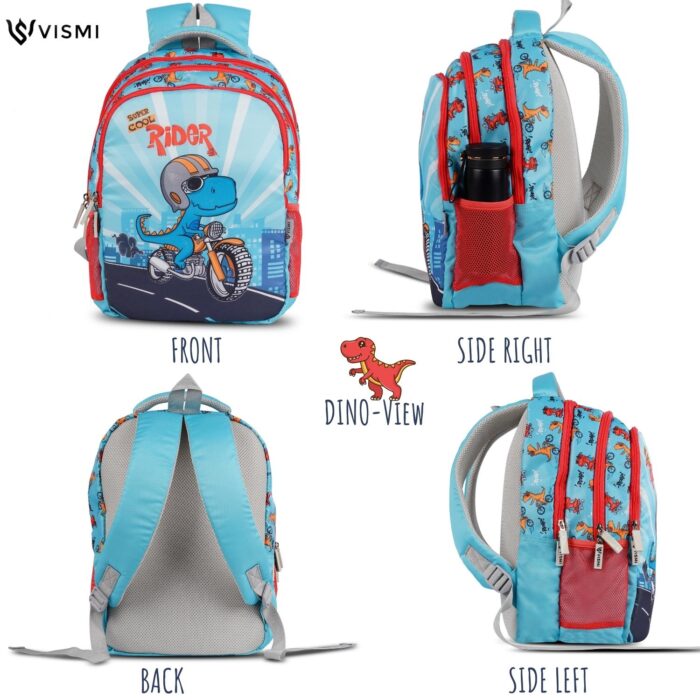 Customized Dinosaur School Bags Backpacks for 5 to 9 Years Kids Boys Girls Gifts 16 inches