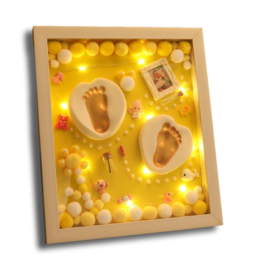 Footprint 3D Casting Kit With Wooden Photo Frame at best price in