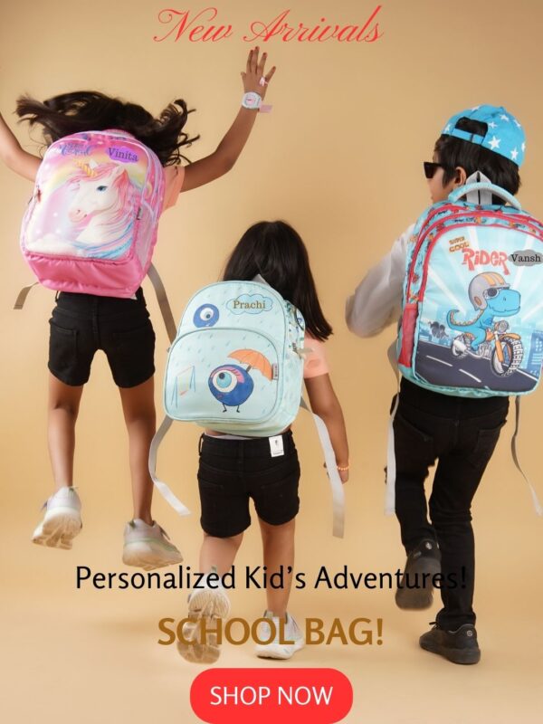 School Bags Online: Buy Customized School Bags for Kids Boys/Girls